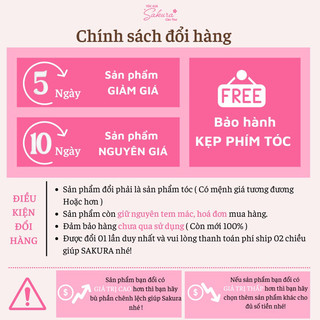 Tóc Kẹp Mái Dày Tóc Thật