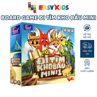 Đồ chơi board game - đi tìm kho báu mini - đồ chơi phát triển tư duy dễ chơi vui nhộn
