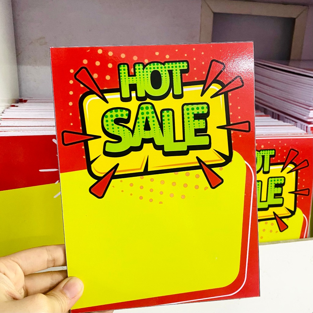 5 Bảng Hot Sale Tự Ghi, Bảng Giảm Giá Tự Ghi, Ghi - Xóa Nhiều Lần Bằng Bút Lông