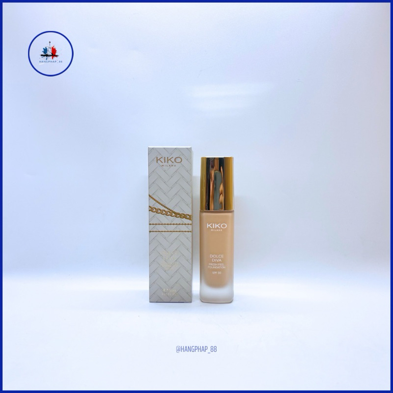 Kem nền KIKO Dolce Diva Fresh Feel Foundation Spf 30