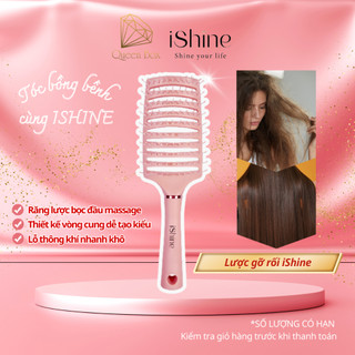  Lược hồng gỡ rối, chải phồng tóc IShine