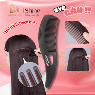  Lược Chải Tóc Massage Da Đầu iShine Chống Gàu Chống Tĩnh Điện