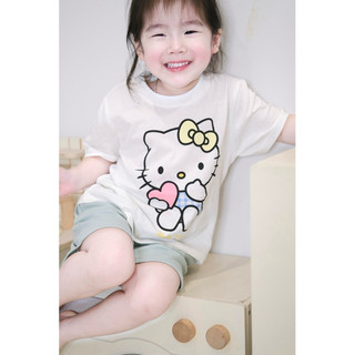 Combo 2 bộ KITTY hồng trắng bé gái 😍