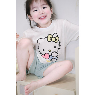 Combo 2 bộ KITTY hồng trắng bé gái 😍