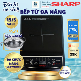 bếp từ Sharp SH699 tặng kèm nồi lẩu , bảo hành 12 tháng