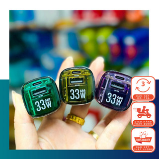 Bộ Sạc Nhanh Wekome 33W Và Cáp Silicon typeC