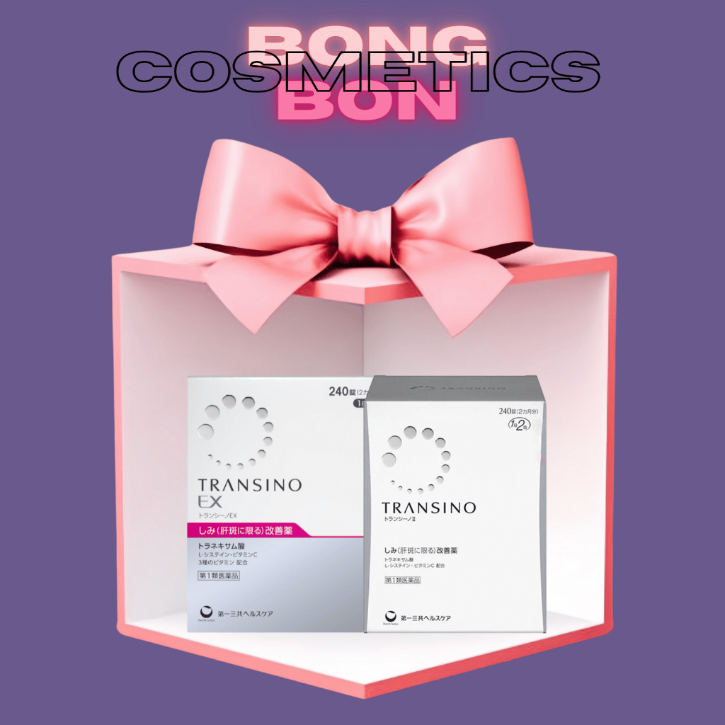 Hộp Trắng - Viên Uống Trắng Da Giảm Nám Hạn Chế Tàn Nhang Transino Viên Nhật Bản [Date 2026]