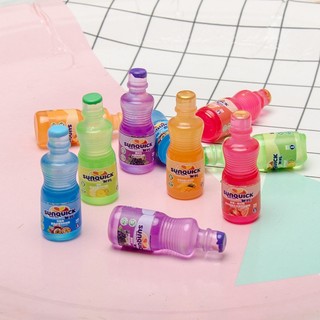 Mô hình chai nước ép trái cây sunquick trang trí nhà búp bê