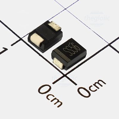 [30 Cái]- SS56 SMB Schottky Barrier Diodes 5A 60V DO-214AA