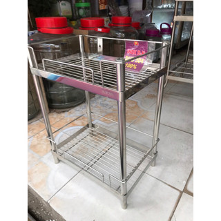 Kệ 2 tầng inox cao cấp 304