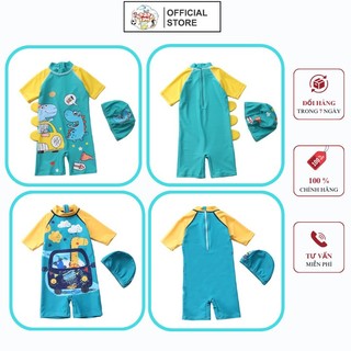 Bộ Đồ Bơi Cho Bé Trai Sportkids In Hình Khủng Long Dễ Thương Cho Bé Từ 10kg Đến Size Đại