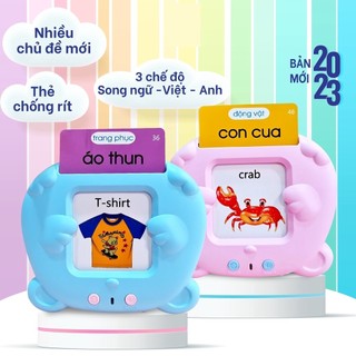 Máy đọc thẻ song ngữ Anh Việt ANDY KIDS Máy đọc thẻ flashcard song ngữ Anh Việt giúp bé phát âm chuẩn