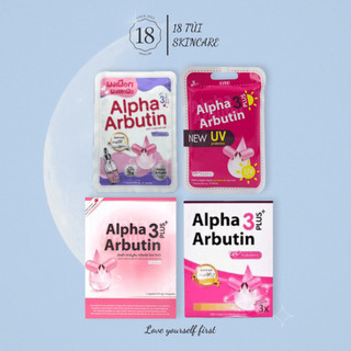 Viên bột kích trắng alpha arbutin 3 plus vỉ 10 viên