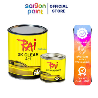 (Tặng Cọ Hoặc Nhám) Sơn Phủ Bóng 2K Trên Bề Mặt Gỗ Kim Loại, Bê Tông, Xe - Dolphinpaint.vn