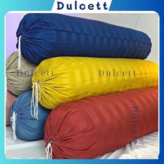 Vỏ gối ôm bộ cotton 3F mua kèm, Kích thước 35x100cm có dây rút 2 đầu.