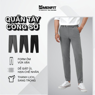Quần tây cao cấp MRC S8976 dáng ôm vừa vặn, co giãn nhẹ thoải mái, thanh lịch - MENFIT