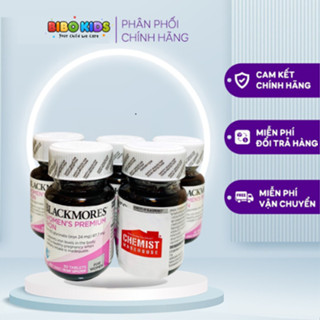 (Tem chemist) Viên uống bổ sung sắt cho bà bầu của Úc Blackmores Iron 30 viên