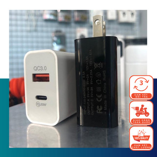 Bộ Sạc 20W 2 Cổng Hỗ Trợ Sạc Nhanh