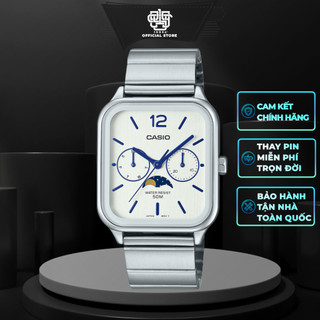Đồng hồ nam casio mtp-m305d-7a moon phase hàng chính hãng