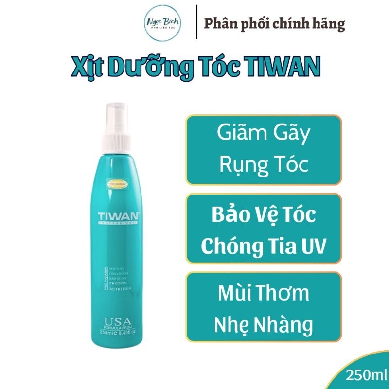 XỊT DƯỠNG BẢO VỆ TÓC TIWAN 250ML