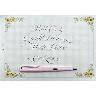Bút Cánh Diều C02 ngòi Calligraphy thanh đậm rõ