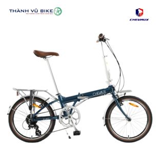 Xe đạp gấp Chevaux Fuku khung nhôm bánh 20 inch