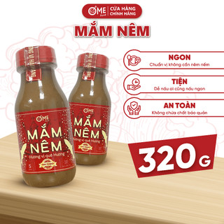Mắm nêm cá cơm ome food hương vị hảo hạng 320ml