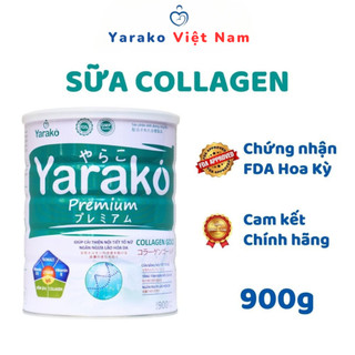 Sữa Collagen YARAKO PREMIUM COLLAGEN GOLD Giúp Cải Thiện Nội Tiết Tố Nữ Ngăn Ngừa Lão Hóa Da Hộp 900g
