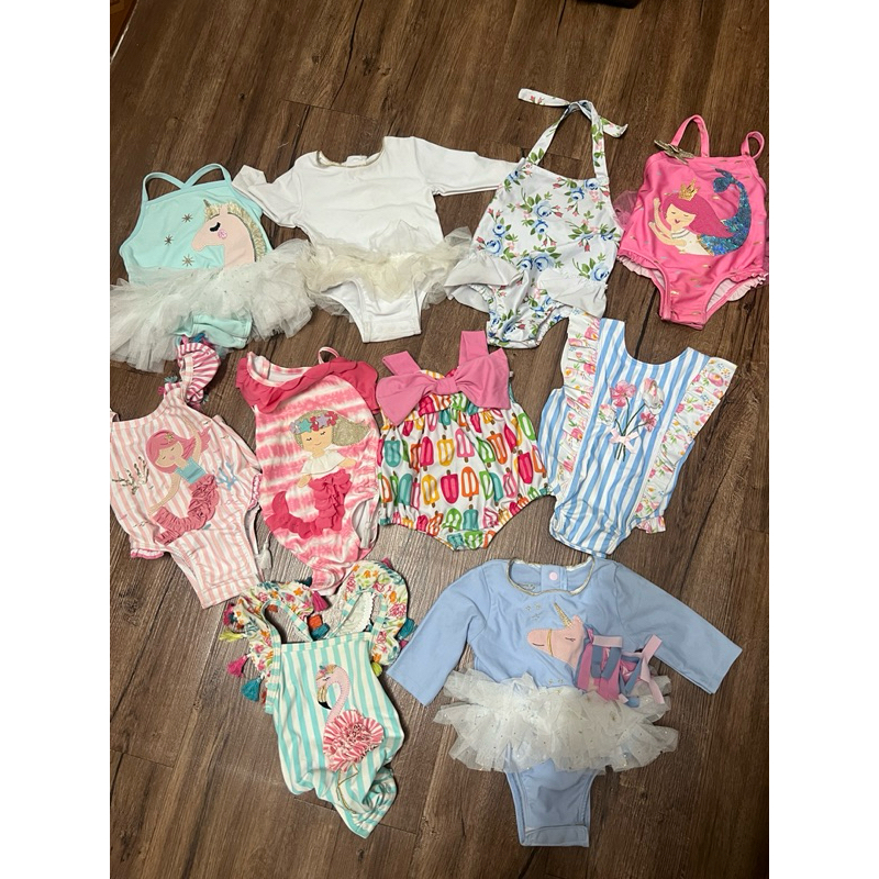 Bộ bơi TQXK cho bé gái size 3-6 month (3-6 tháng) & 6-9 month (6-9 tháng)