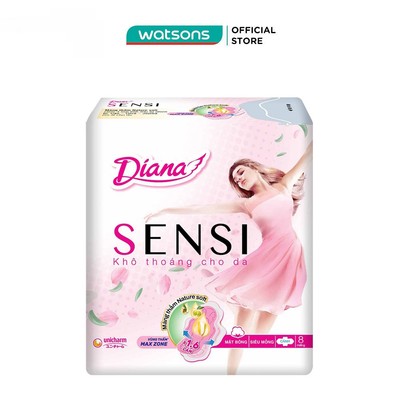 Băng Vệ Sinh Diana Sensi Day 23cm 8 Miếng