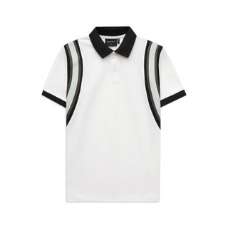 Áo polo nam black shoulder stripes, chất vải tc 2 chiều thoải mái, pl0111,somehow