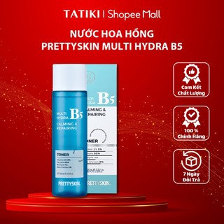 Nước Hoa Hồng PrettySkin Multi Hydra B5 Toner Giúp Phục Hồi Dưỡng Ẩm Cho Da Nhạy Cảm 205ml