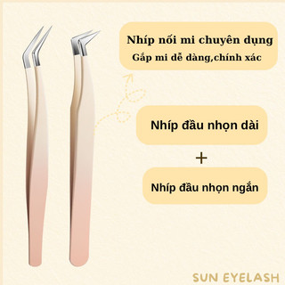 Nhíp nối mi chuyên dụng, thao tác gắp mi dễ dàng cho người mới sử dụng