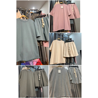 Xả hàng lẻ mẫu bộ unisex trơn các màu freesize