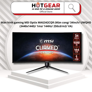 Màn hình gaming msi optix mag342cqr / 1ms/ 144hz/ 250cd/m2/ va)