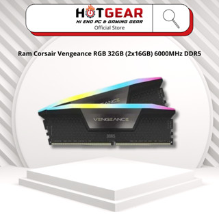 Ram Corsair Vengeance RGB 32GB (2x16GB) 6000MHz DDR5