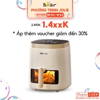  Nồi Chiên Không Dầu 5L Bear QZG-F15E3 - Hàng Chính Hãng