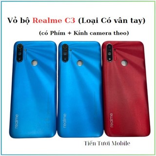 Vỏ Lưng Realme C3 (vân tay)