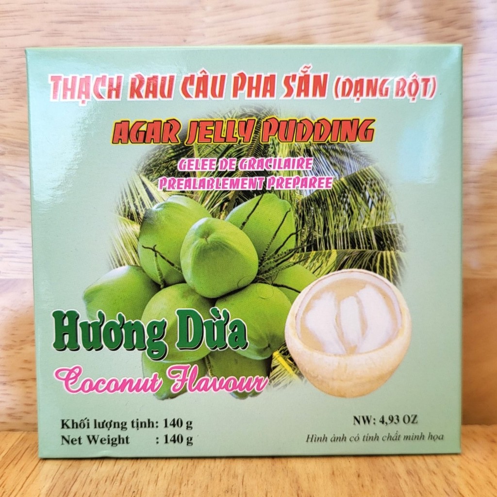 Agar Jelly Pudding Coconut Flavour