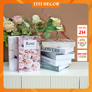 Mô hình sách trang trí titi decor sách giả decor kệ sách, trang trí văn phòng