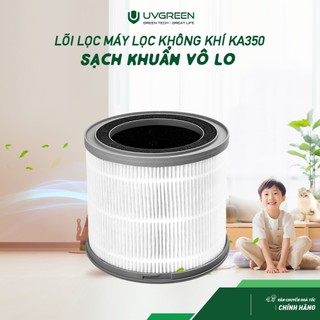 Màng Lọc HEPA H13 Diệt Khuẩn Cho Máy Lọc Không Khí UVGREEN KA350 FT - Bộ Lọc 3 Lớp, Loại Bỏ 99,97% Bụi Mịn