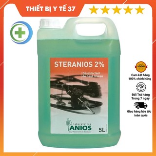 Dung Dịch Ngâm Khử Khuẩn STERANIOS 2% Can 5Lit