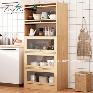 Kệ bếp gỗ 5 tầng Nội Thất Tiết Kiệm B2527