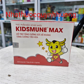 KIDSMUNE MAX 20 gói hỗ trợ tăng cường đề kháng,tăng cường tiêu hóa