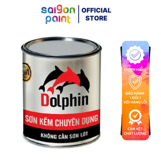Combo Sơn Dolphin - Sơn Dolphin Chuyên Cho Sắt Mạ Kẽm