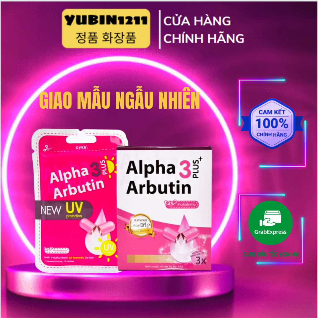 Viên Bột Kích Trắng ALPHA ARBUTIN 3 Plus