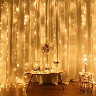 Đèn led rèm mưa, Đèn led trang trí rèm phụ kiện sinh nhật, tiệc cưới, sự kiện, party, decor phòng ngủ