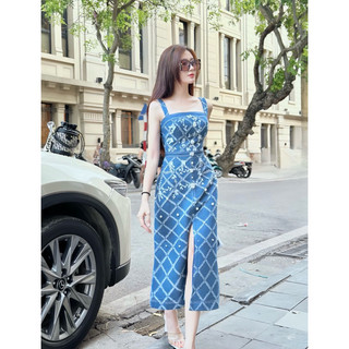 Váy hai dây bò siêu xinh