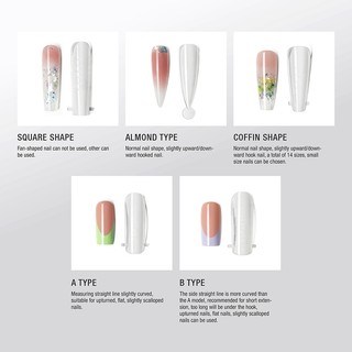 Móng up gel gum Barbie Mirage (Nail Tips)