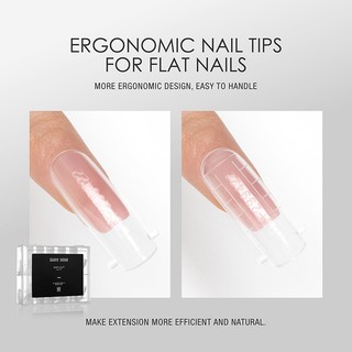 Móng up gel gum Barbie Mirage (Nail Tips)